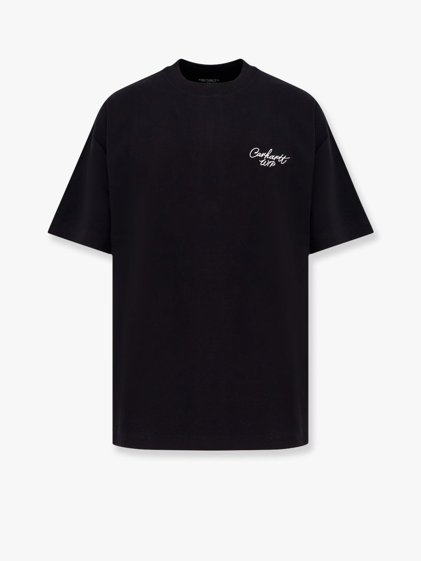 Majica Carhartt WIP Carhartt WIP Script Embroidery T-Shirt Črna | I0338280D2XX
