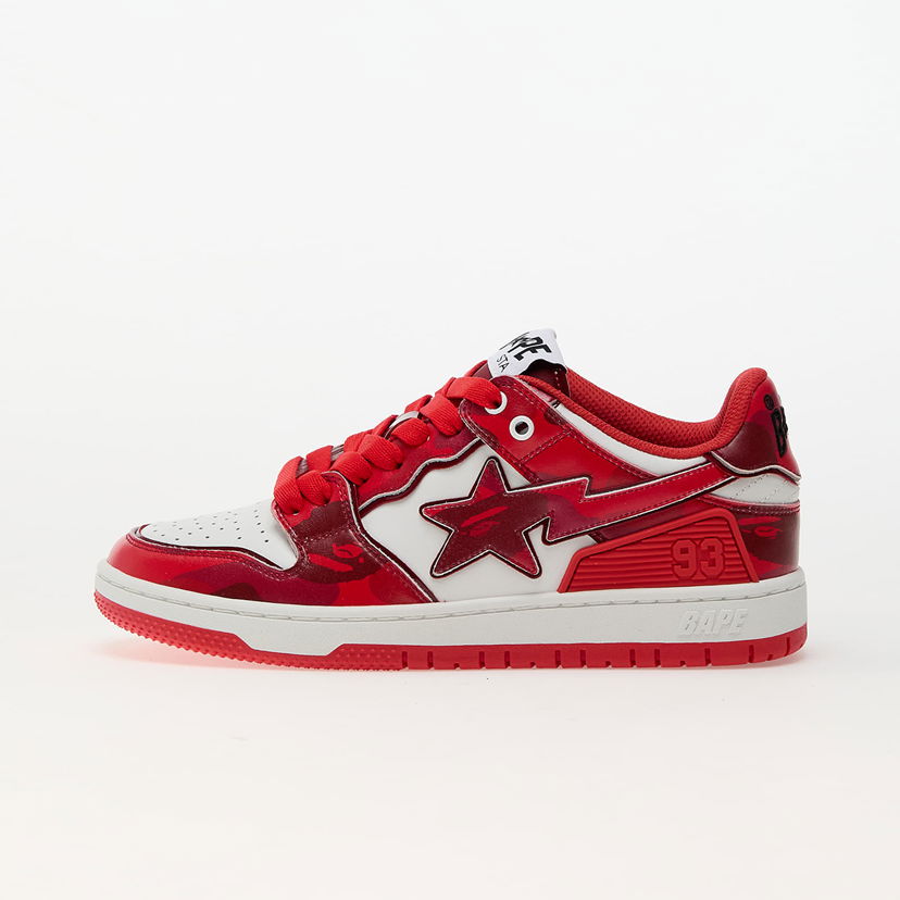 Superge in čevlji BAPE Bape Sk8 Sta 1 M2 Rdeča | 001FWK801310MRED