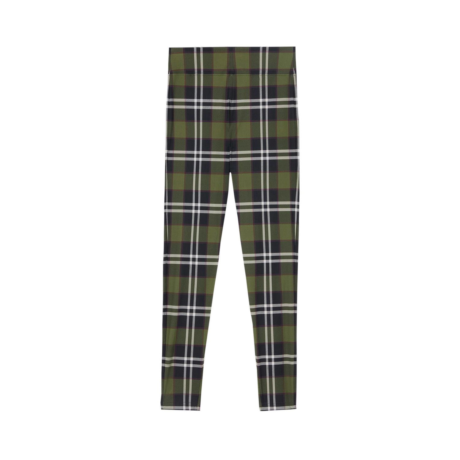Pajkice Burberry Tully Check Leggings Zelena | 8055847, 1