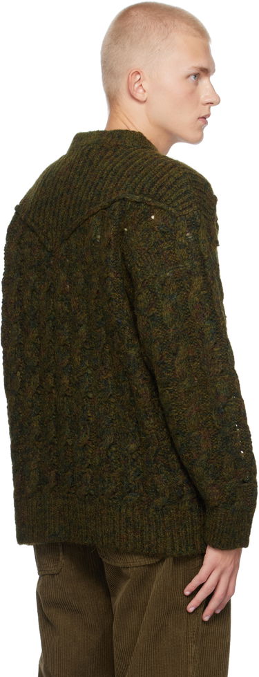 Pleteni pulover ISABEL MARANT Isabel Marant Helios Knit Sweater Zelena | PU0601HA-B4L03H, 2