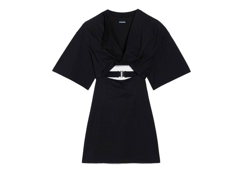 Majica Jacquemus La Robe T-Shirt Črna | 233DR088-2003-990