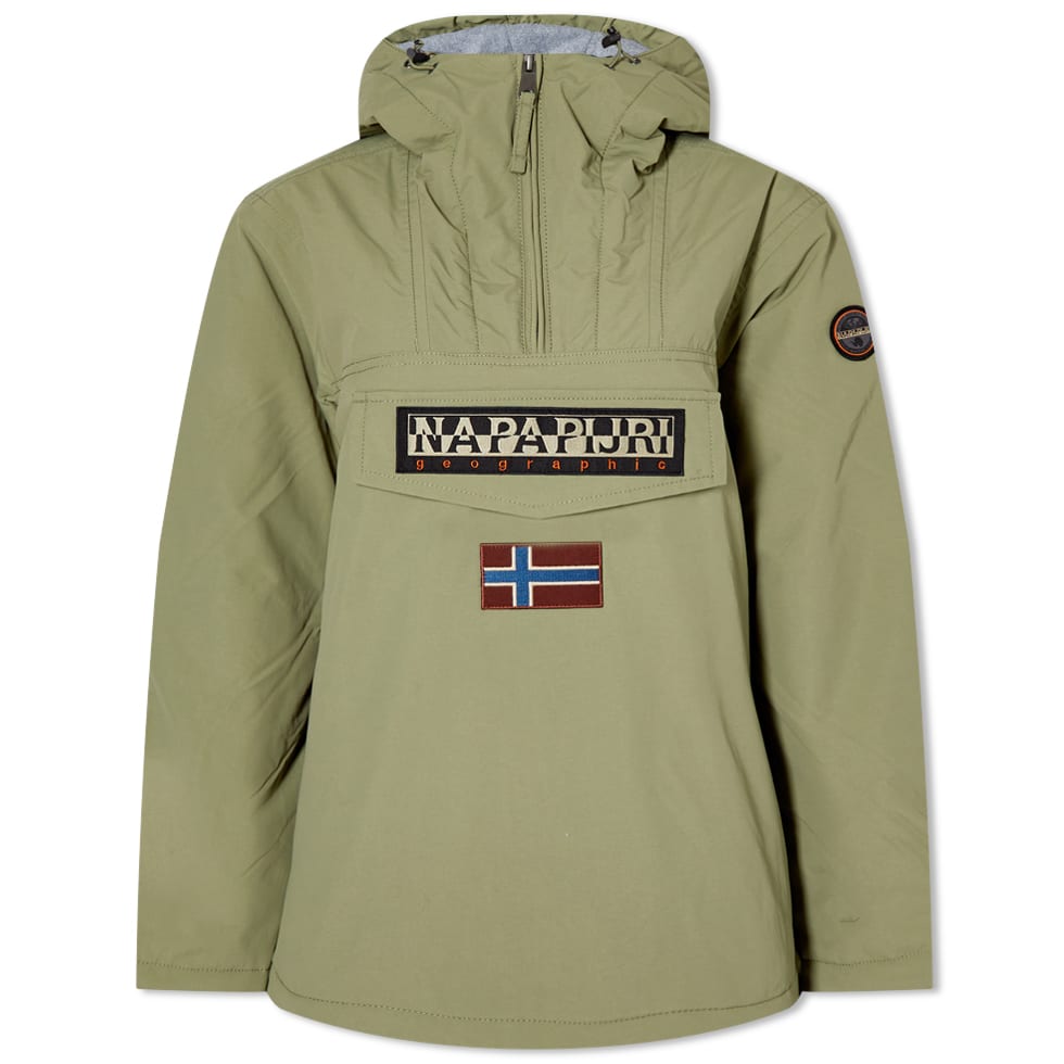 Jakna Napapijri Rainforest 5 Pullover Jacket Zelena | NP0A4GM5GAE1, 0