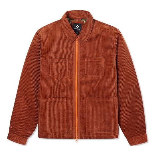 Jakna Converse Converse Retro Corduroy Jacket Rjava | 10021951-A02