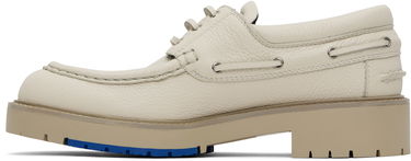 Oblačila Burberry Burberry Raft Boat Shoes Bela | 8101631, 2