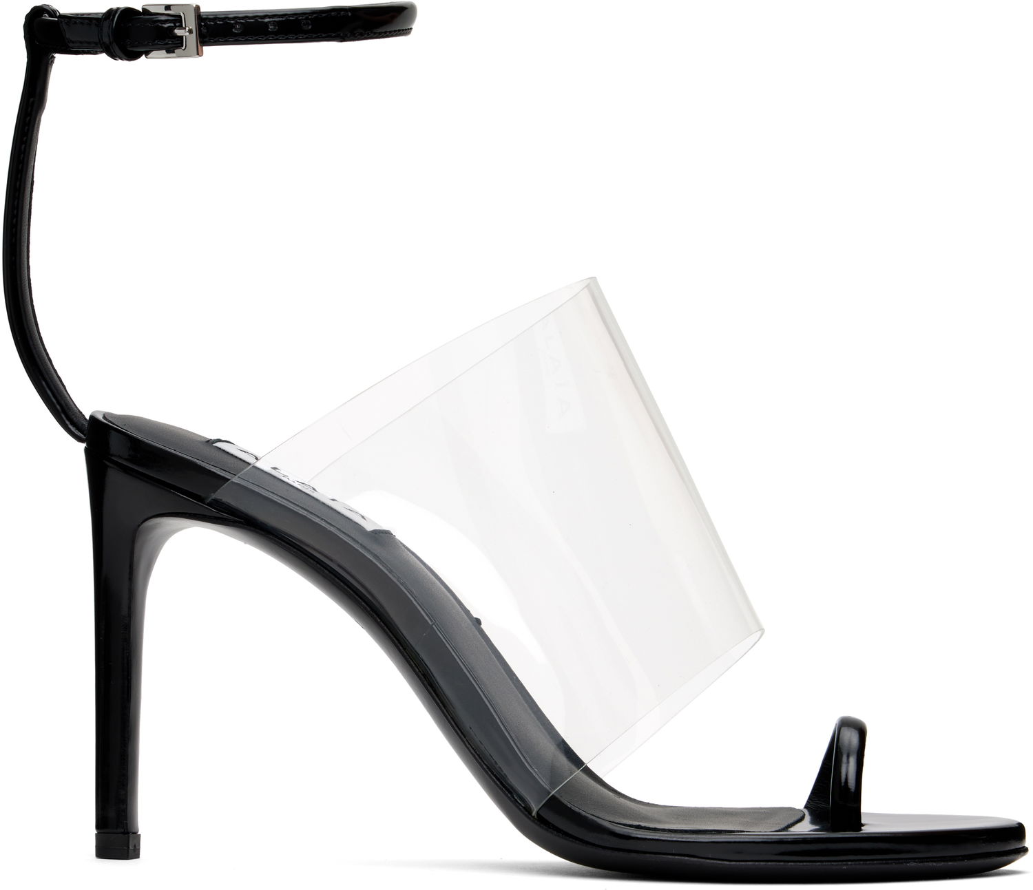 Modni dodatki Alaïa ALAÏA Asymmetric Heeled Sandals Črna | AA3S116CK299, 0