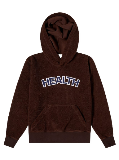 Pulover Sporty & Rich Health Sherpa Hoodie Rjava | HO664CH