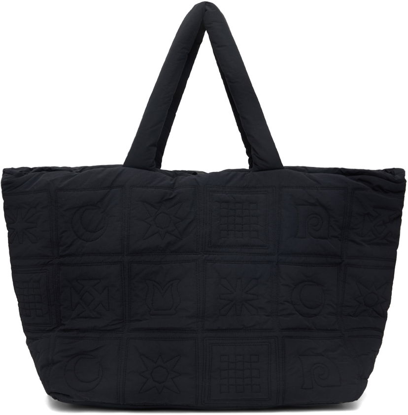 Oblačila Nanushka Black Symbol Tote Črna | NU24FWBT12451