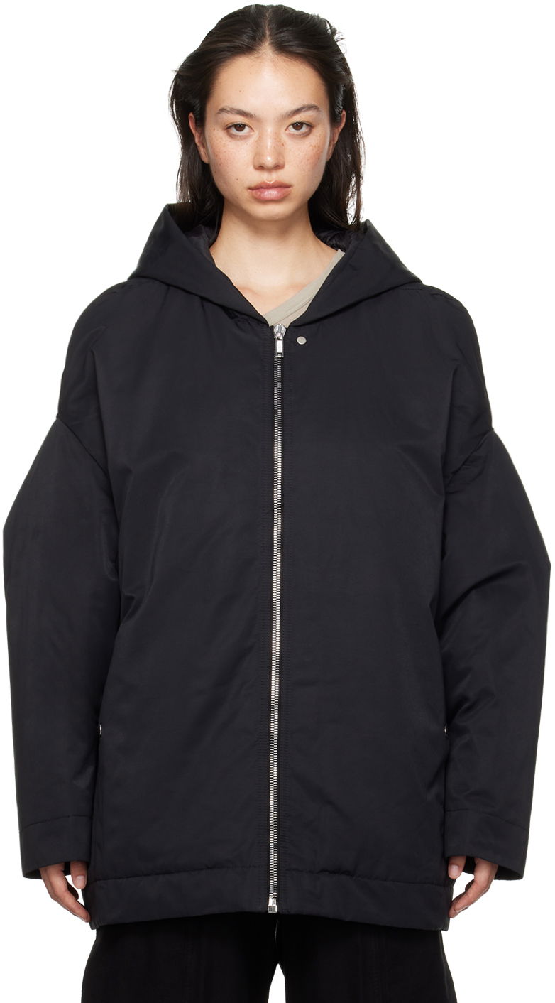 Jakna Rick Owens DRKSHDW Hooded Jacket Črna | DS02D2725 MU