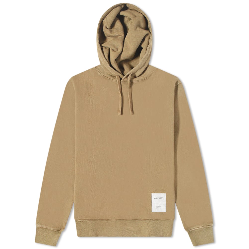 Pulover NORSE PROJECTS Fraser Tab Series Popover Bež | N20-1282-0966, 0