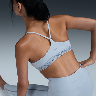 Modrček Nike Nike Indy Lightly Lined Adjustable Sports Bra Modra | HV6953-440, 3