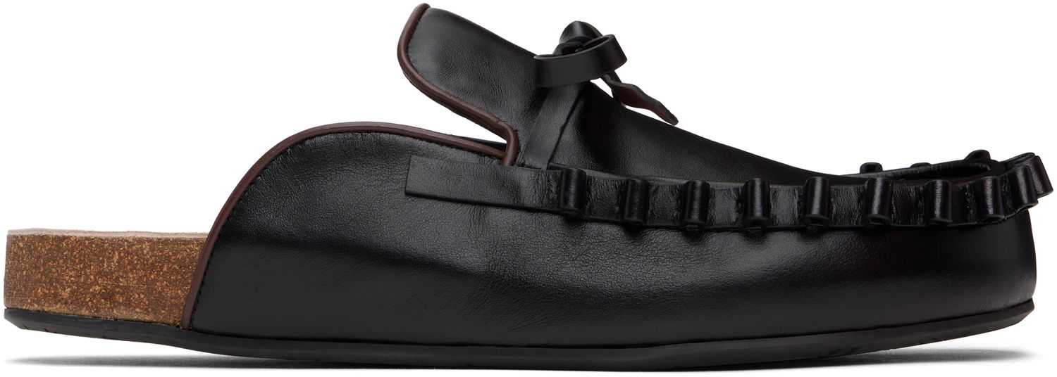 Modni dodatki JW Anderson JW Anderson Ruffle Slip-on Loafers Črna | LF0069-LA0323, 0