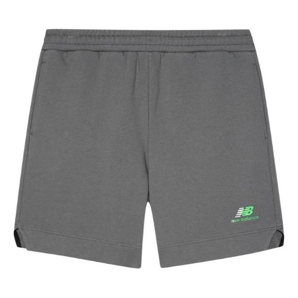 Kratke hlače New Balance Sport Shorts Siva | AMS22383-SYA