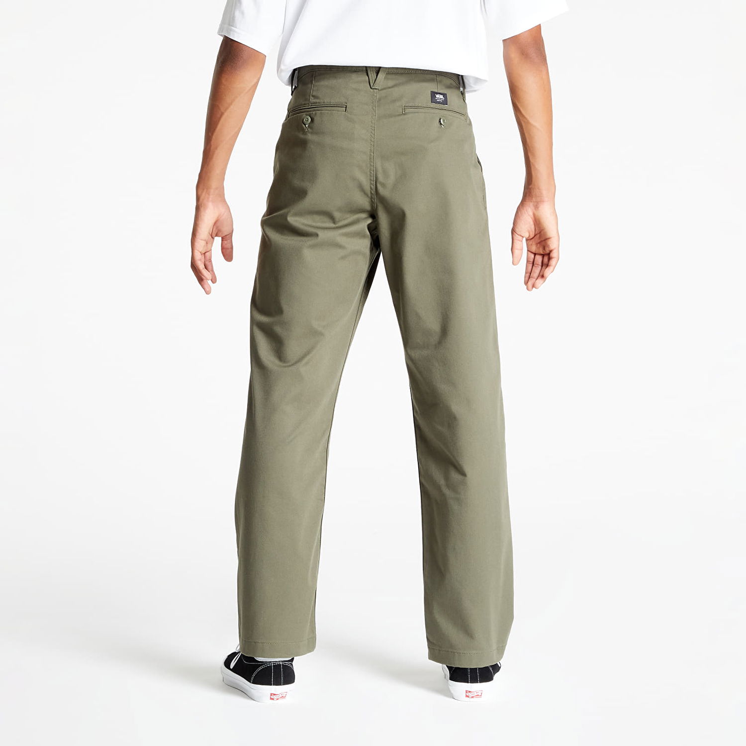 Hlače Vans Authentic Chino Loose Pant Zelena | VN0A5FJBKCZ1, 0