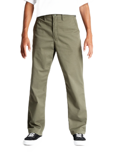Hlače Vans Authentic Chino Loose Pant Zelena | VN0A5FJBKCZ1