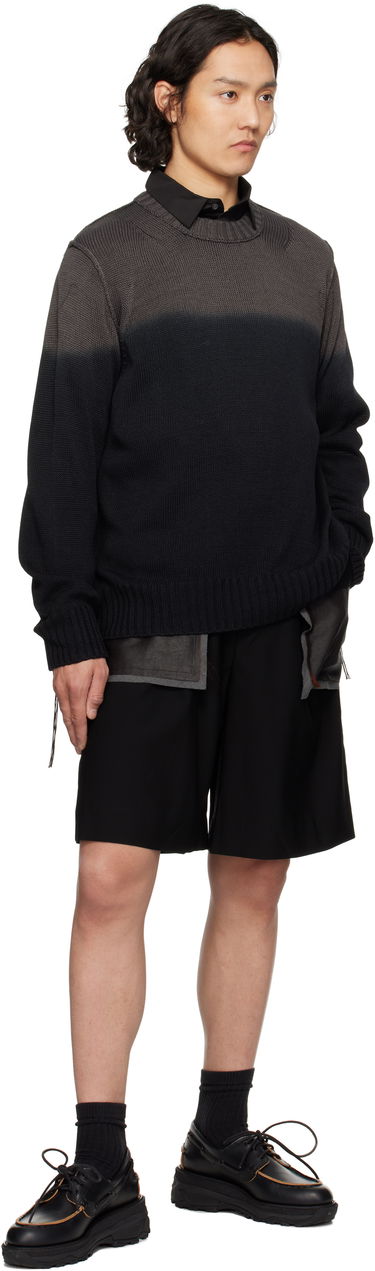Kratke hlače Feng Chen Wang Feng Chen Wang Deconstructed Patchwork Shorts Črna | FUS19ST02, 3
