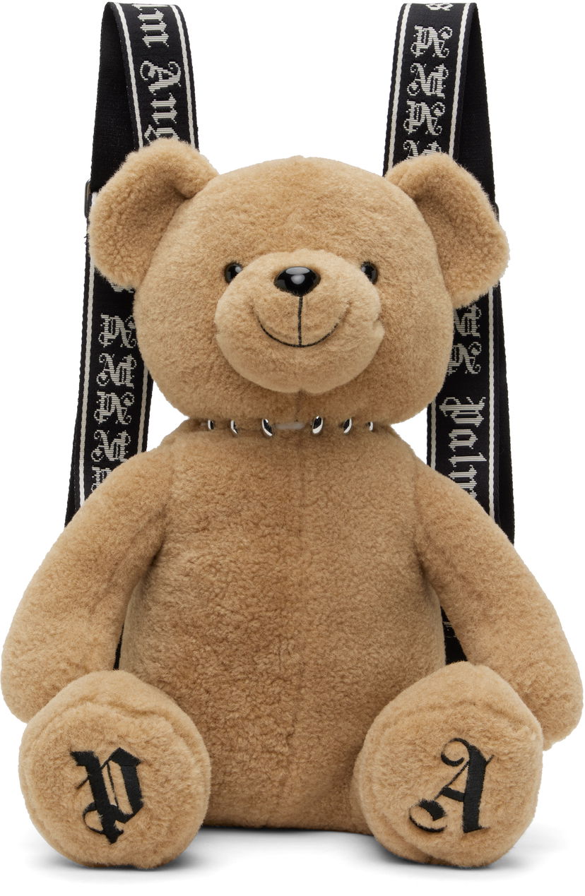 Nahrbtnik Palm Angels Palm Angels 'Bear in Mind' Plush Backpack Rjava | PMNB025C99FAB0016010