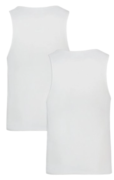 Majica brez rokavov Under Armour Under Armour Performance Tank 2 Pack Underwear Shirts Bela | 6007622-100, 2