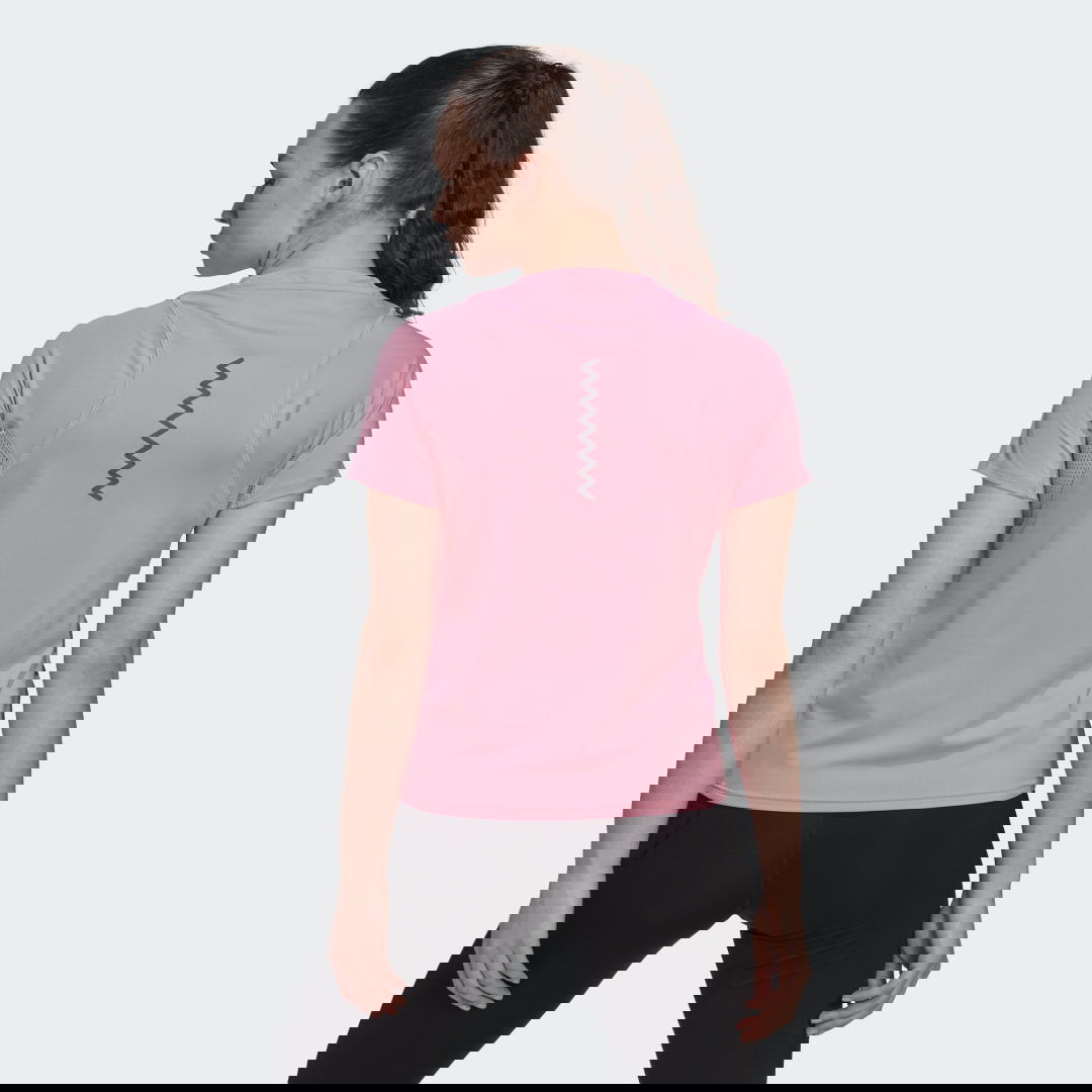 Majica adidas Originals Run Fast Made With Parley Ocean Plastic Tee Roza | HK9006, 1