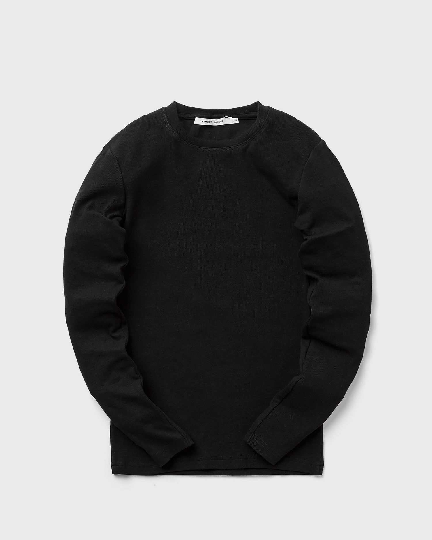 Majica Samsoe Samsoe Samsøe & Samsøe ALEXA Long Sleeve T-Shirt XL Črna | F00013150-BLACK, 0