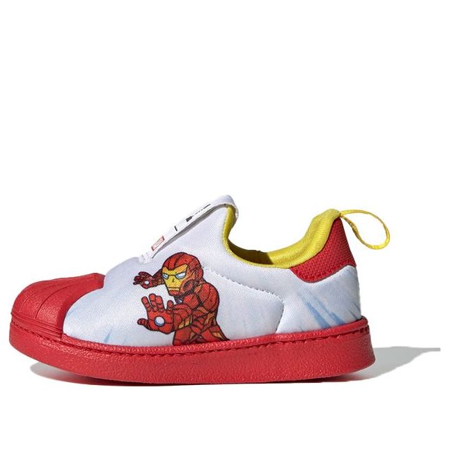 Oblačila adidas Originals Marvel x Superstar 360 'Iron Man' Bela | FX4883