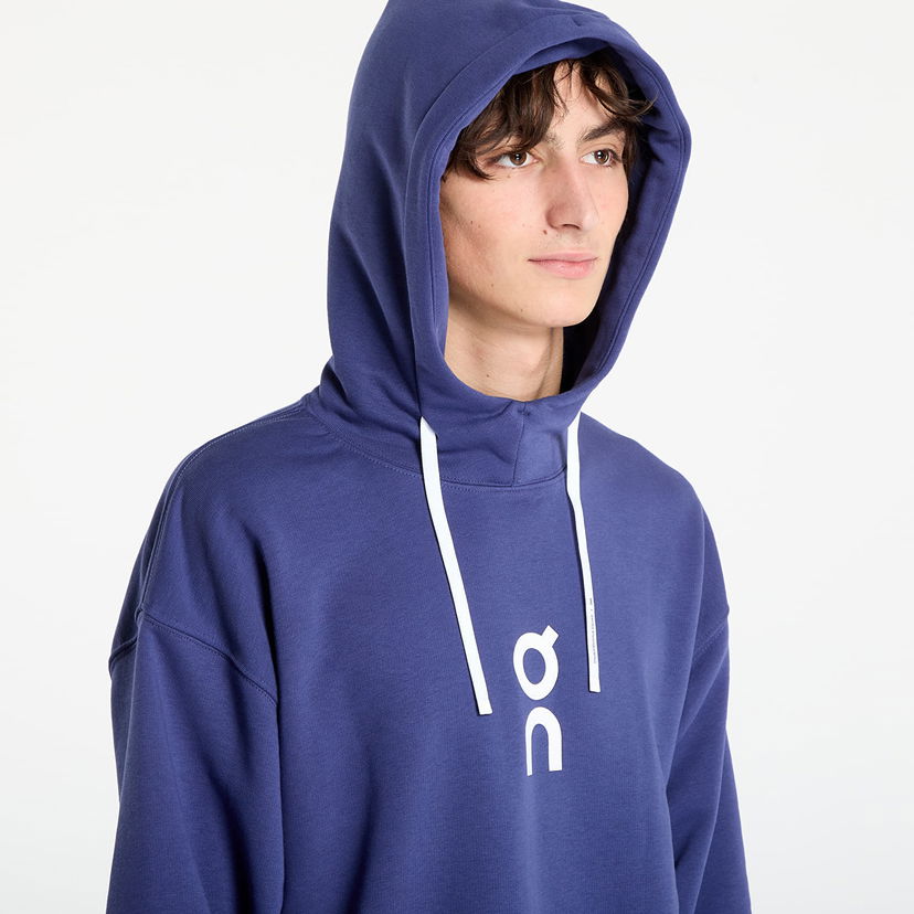 Pulover On Running Club Hoodie Modra | 1ME10030584