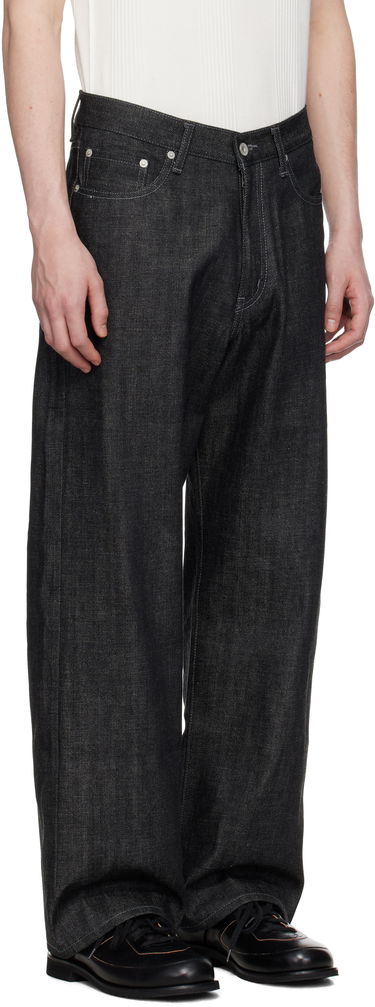 Kavbojke Neighborhood Neighborhood DP Wide Jeans Modra | 251XBNH-PTM01, 4