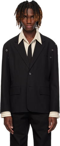 We11done Eyelet Blazer