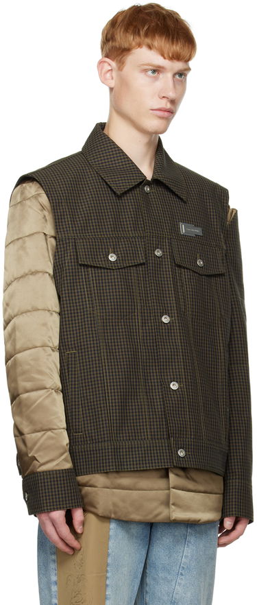 Jakna Feng Chen Wang Feng Chen Wang Layered Jacket Rjava | FMF14JK22, 1