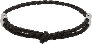 Zapestnica Bottega Veneta Bottega Veneta Braided Leather Bracelet Rjava | 838329V507C2113, 0