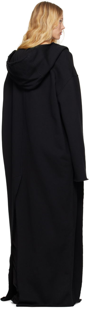 Pulover Rick Owens Rick Owens DRKSHDW Hollywood Dragging Peter Hoodie Črna | DS01E3248 F, 2