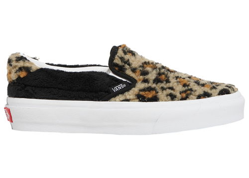 Superge in čevlji Vans Slip-On Sherpa Leopard W Črna | VN0A38GU6BX, 0