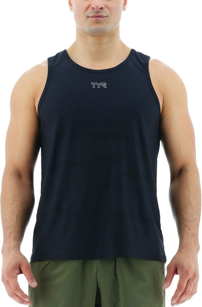 Majica brez rokavov TYR Tank Top Črna | mptkso3a-001, 0