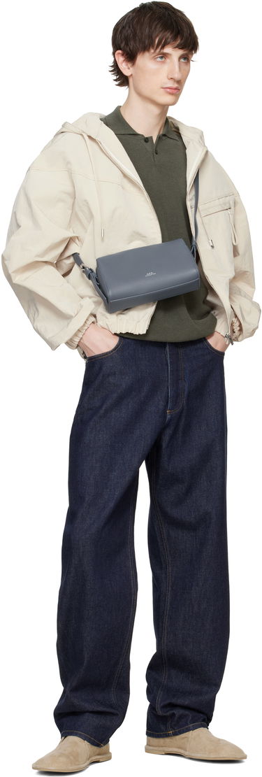 Torba za čez ramo A.P.C. A.P.C. Nino Camera Bag Siva | PUABO-H61821, 3