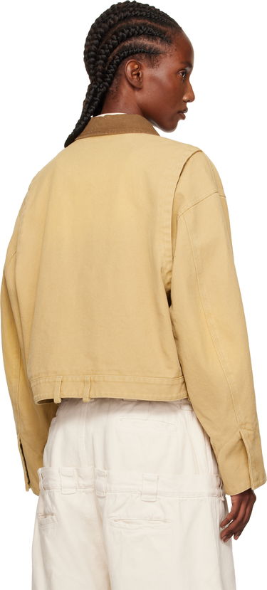 Jakna We11done We11done Washed Work Cropped Jacket Bež | WD-JK2-25-008-W-BG, 2