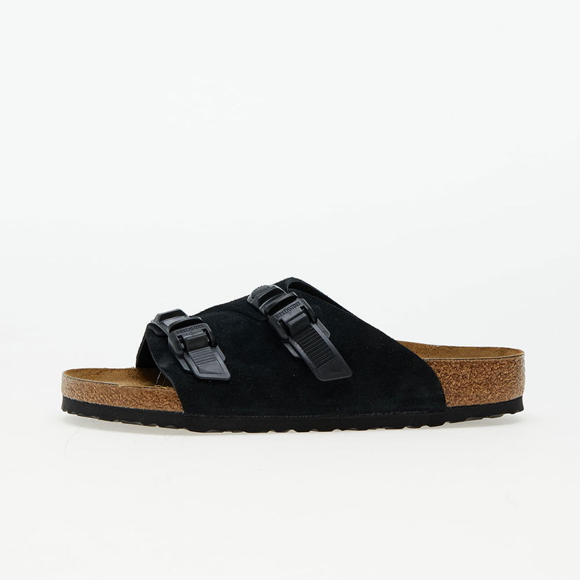 Superge in čevlji Birkenstock Zürich Tech Suede Leather Črna | 1026763