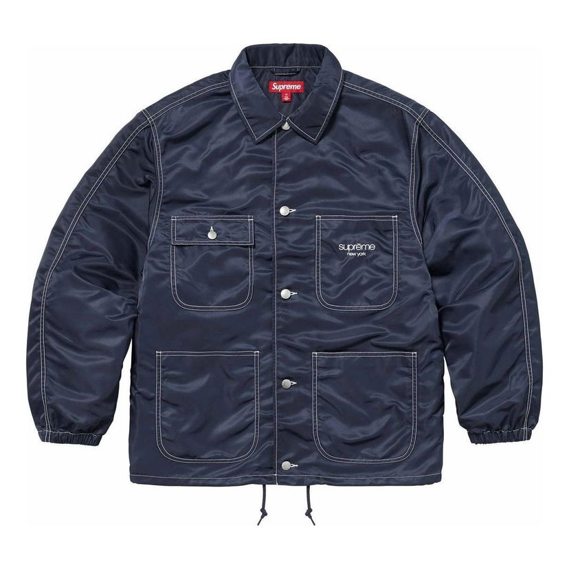 Vetrovka Supreme Chore Nylon Coat Modra | SUP-SS24-139