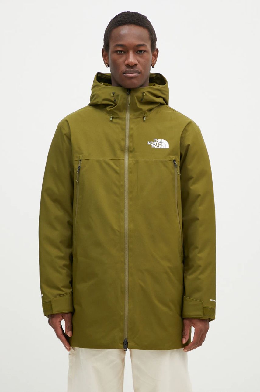 Parka The North Face MTN Range Winter Parka Zelena | NF0A88WEPIB1, 0