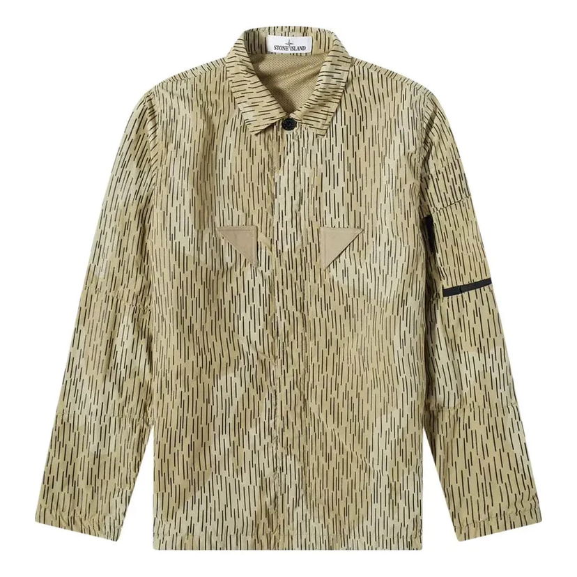 Srajce Stone Island Overshirt Bež | 7515112E2-V0091