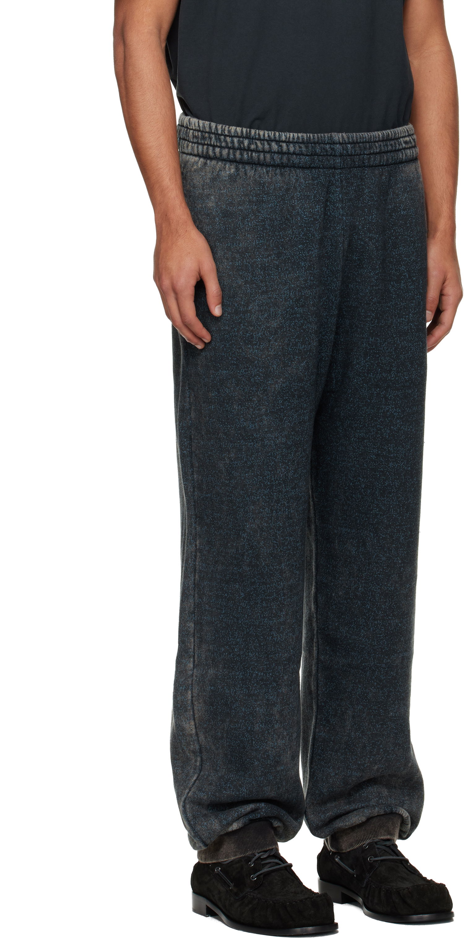 Trenirka Diesel Heathered P-Marky-Cuff Sweatpants Siva | A18652-0AGBZ-9XXA, 1