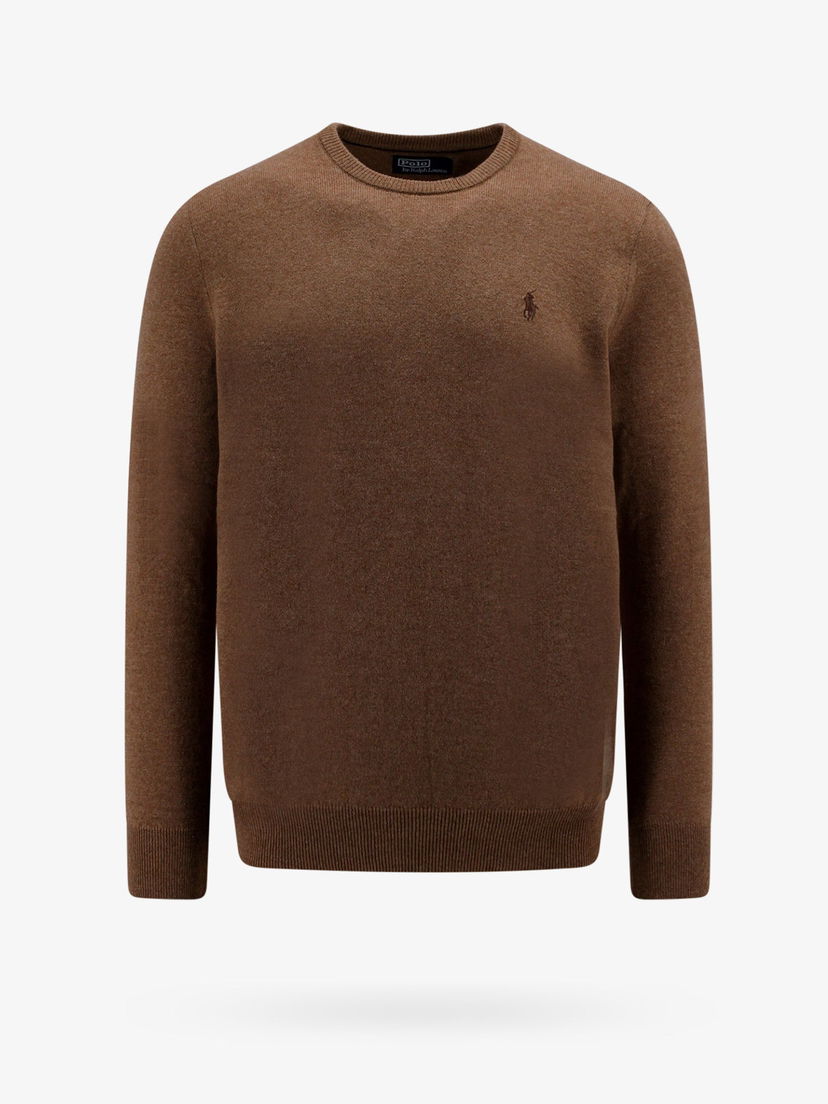 Pleteni pulover Polo by Ralph Lauren Sweater Crewneck Rjava | 710876714012