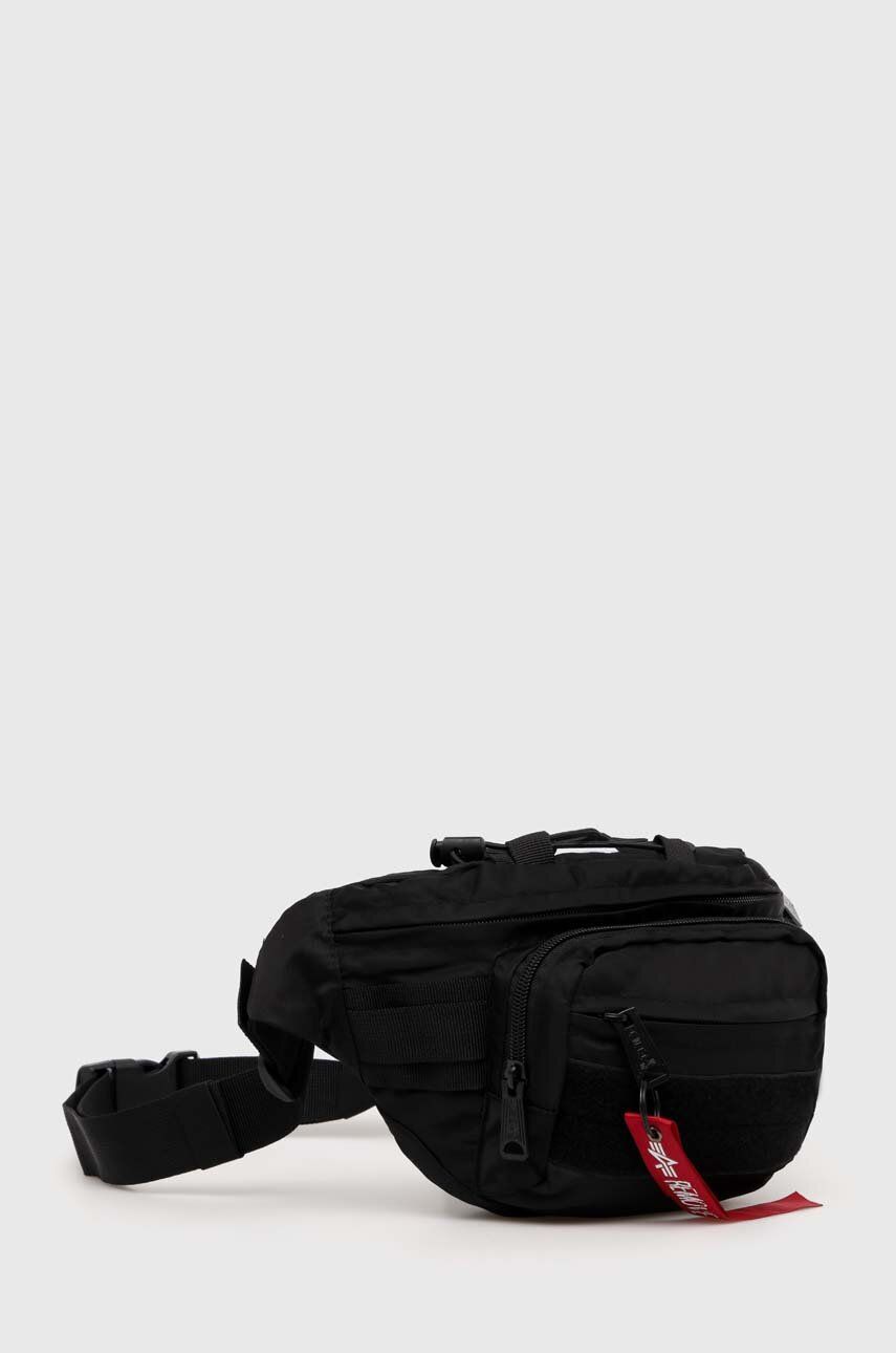 Torbice za okoli pasu Alpha Industries Waist Bag Črna | 128925, 1