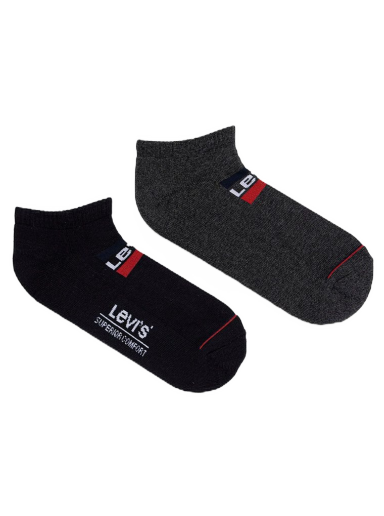 Nogavice Levi's ® Socks 2-pack Črna | 37157.0766