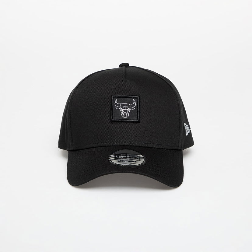 Kapa New Era 9FORTY A-Frame NBA Metallic Patch Chicago Bulls Cap Črna | 60595211