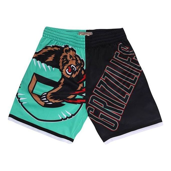 Kratke hlače Mitchell & Ness Mitchell & Ness NBA Memphis Grizzlies Big Face Shorts Črna | PSHR4351-VGRYYPPPTEAL