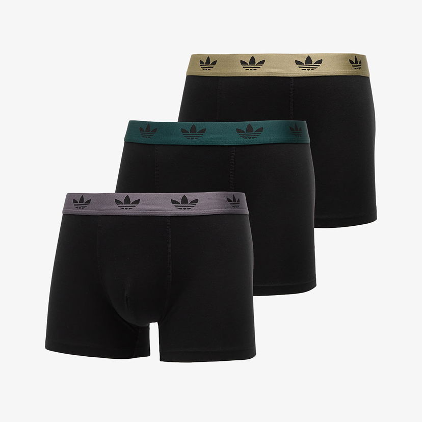 Boksarice adidas Originals Boxer Trunk 3-Pack Črna | 4AR002-903