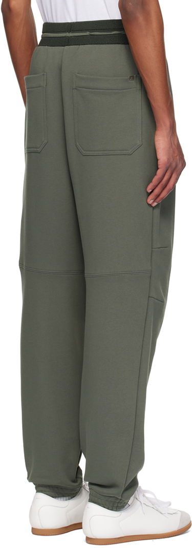 Trenirka Helmut Lang Curve Sweatpants Zelena | O07HM201, 2