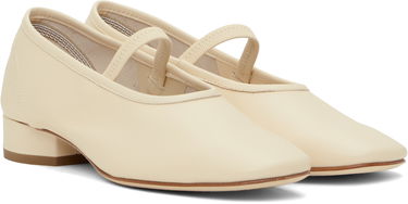 Nega čevljev Aeyde Aeyde Pippa Leather Ballerina Flats Bež | A11-FL-GLVR25RO126-SS25-100-007, 3