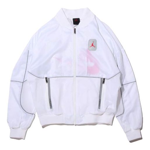 Vetrovka Jordan Jordan 5 Legacy Sports Jacket Bela | CU1667-100