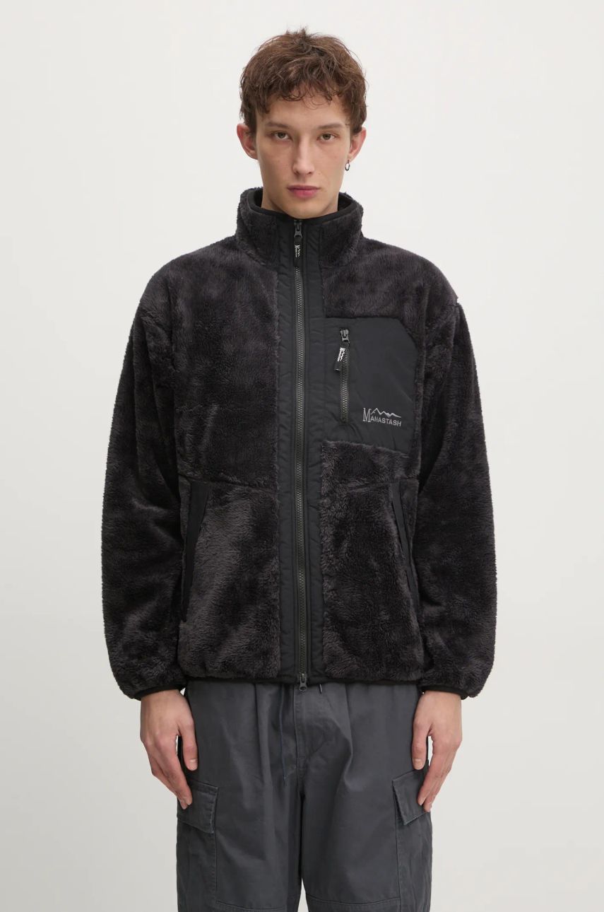 Jakna Manastash Manastash Bigfoot Fleece Jacket Črna | 7924252004, 0
