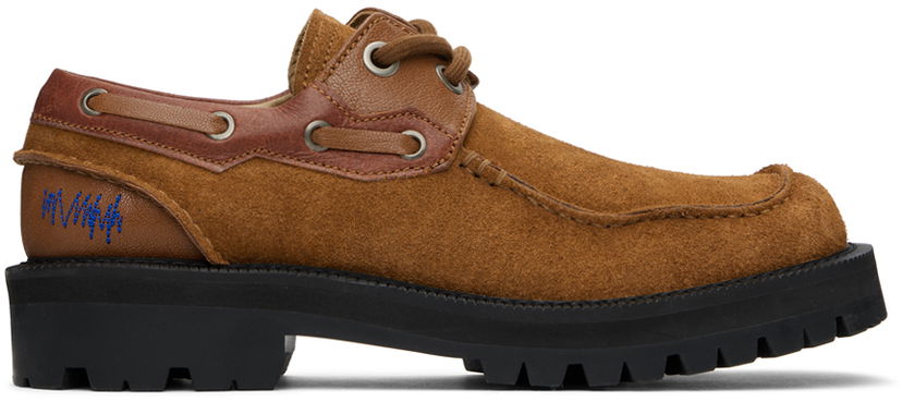 Nega čevljev ADER ERROR ADER error Curve BS01 Boat Shoes Rjava | BLAFWS101BR